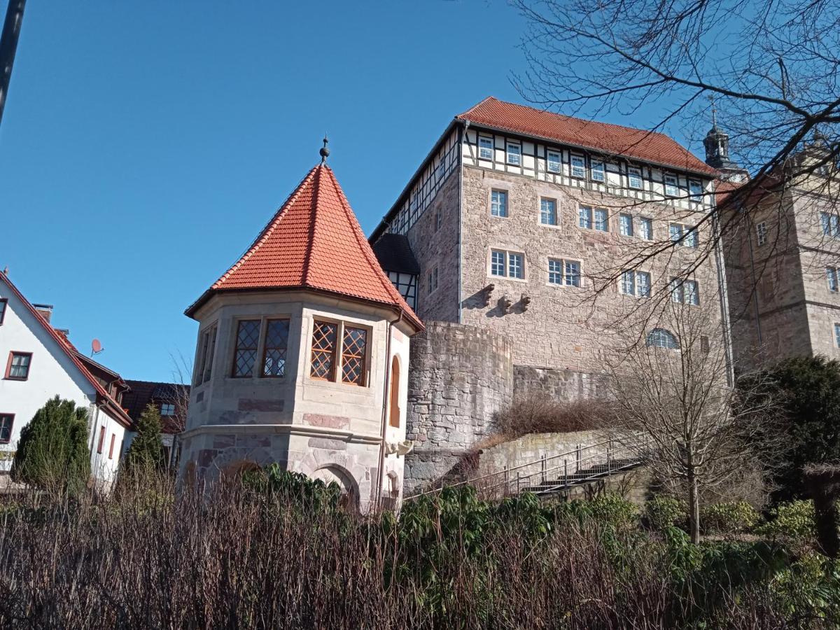 Hotel & Restaurant Zum Adlersberg Schleusingen Eksteriør billede